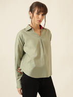 Rebel Muse Shirt - Sage