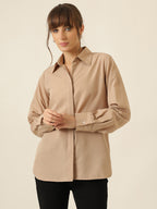 Modern Ease Shirt - Beige