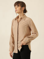 Modern Ease Shirt - Beige