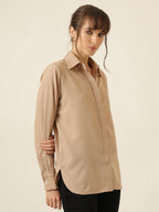 Modern Ease Shirt - Beige