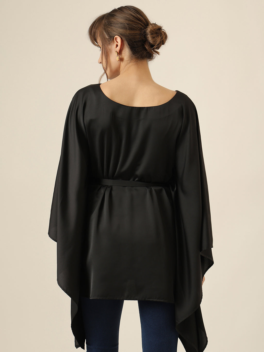 Silken Breeze Top - Black