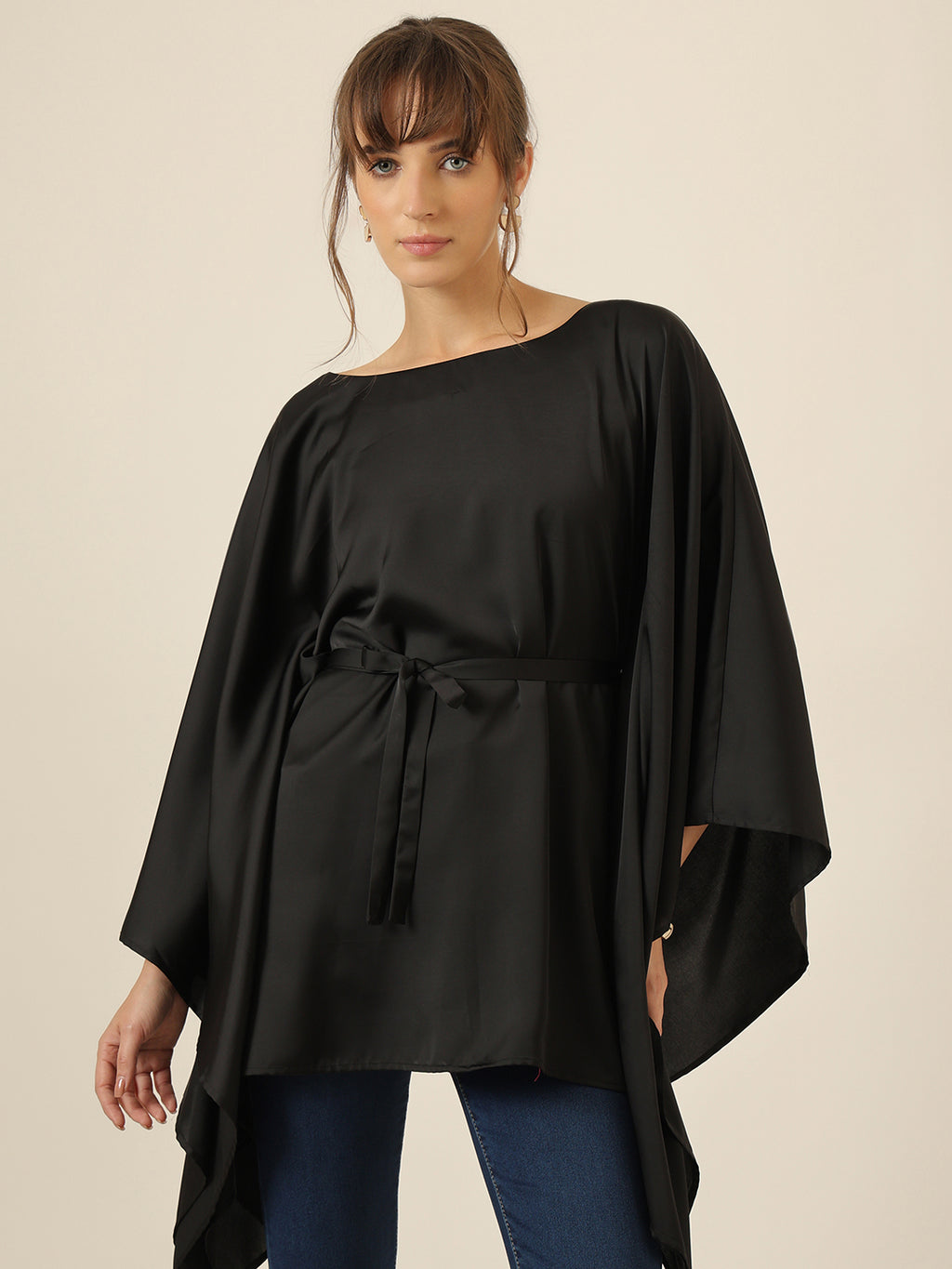 Silken Breeze Top - Black
