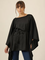 Silken Breeze Top - Black