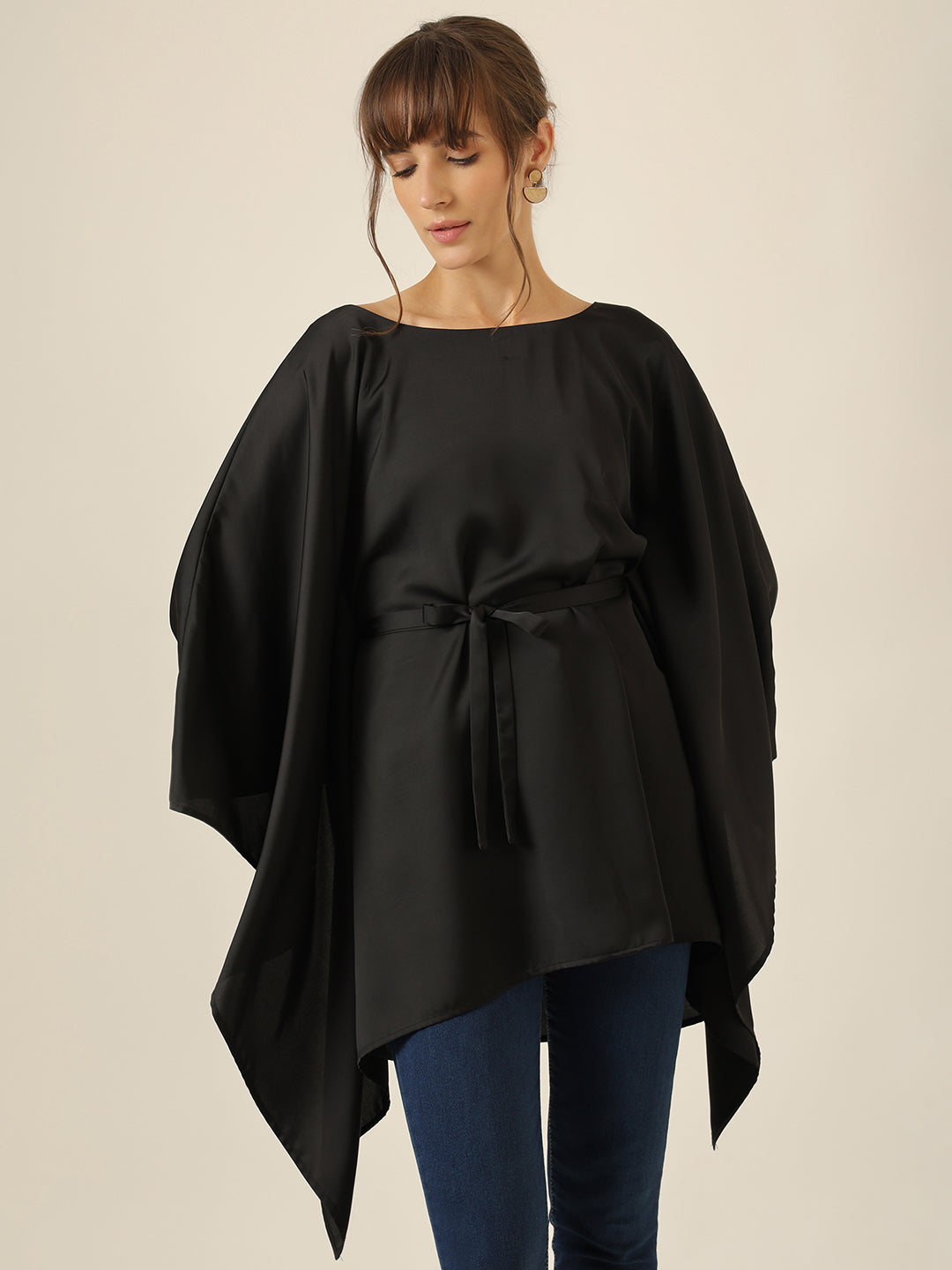 Silken Breeze Top - Black