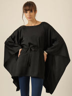 Silken Breeze Top - Black