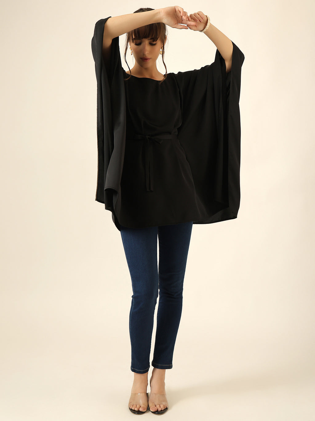 Silken Breeze Top - Black