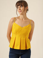 Sassy Ease Cami - Yellow