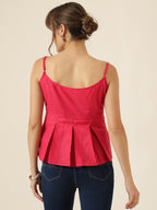 Sassy Ease Cami - Hot Pink