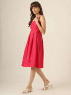 Everyday Breeze Dress - Hot Pink