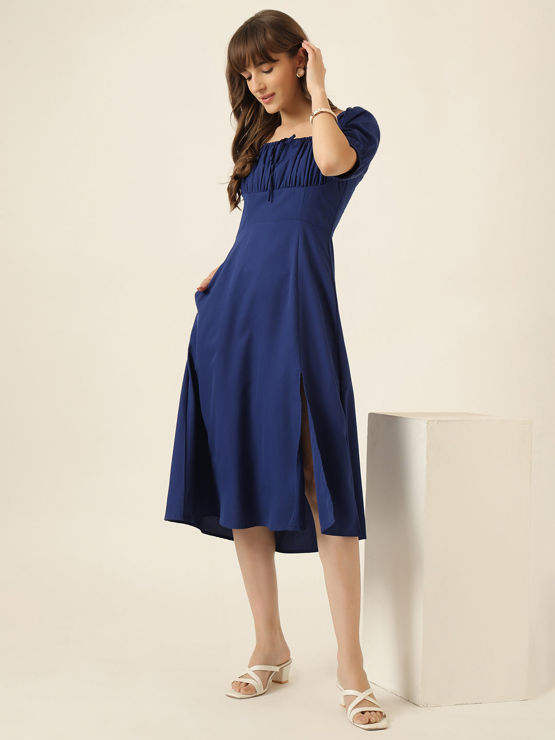 Midnight Romance Dress - Blue