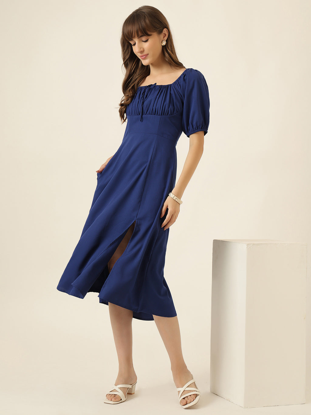Midnight Romance Dress - Blue