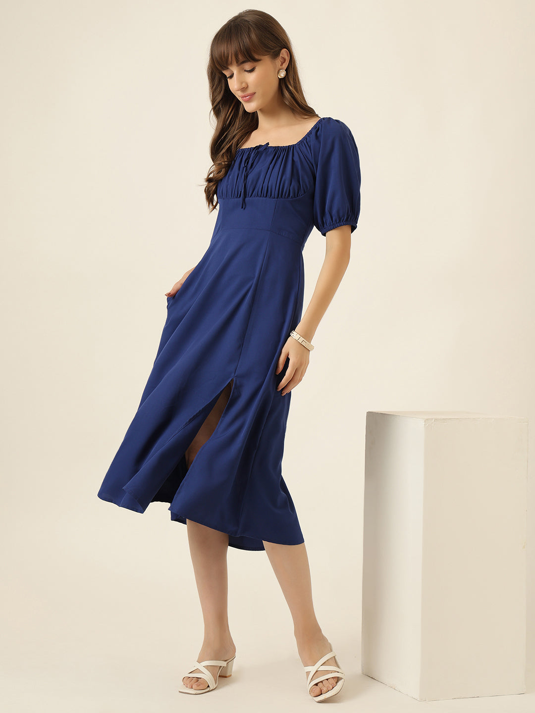 Midnight Romance Dress - Blue