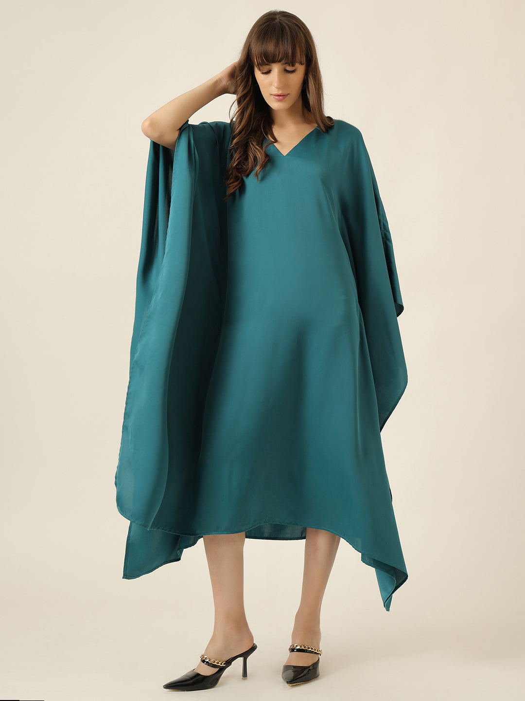 Dream Drape Dress - Black