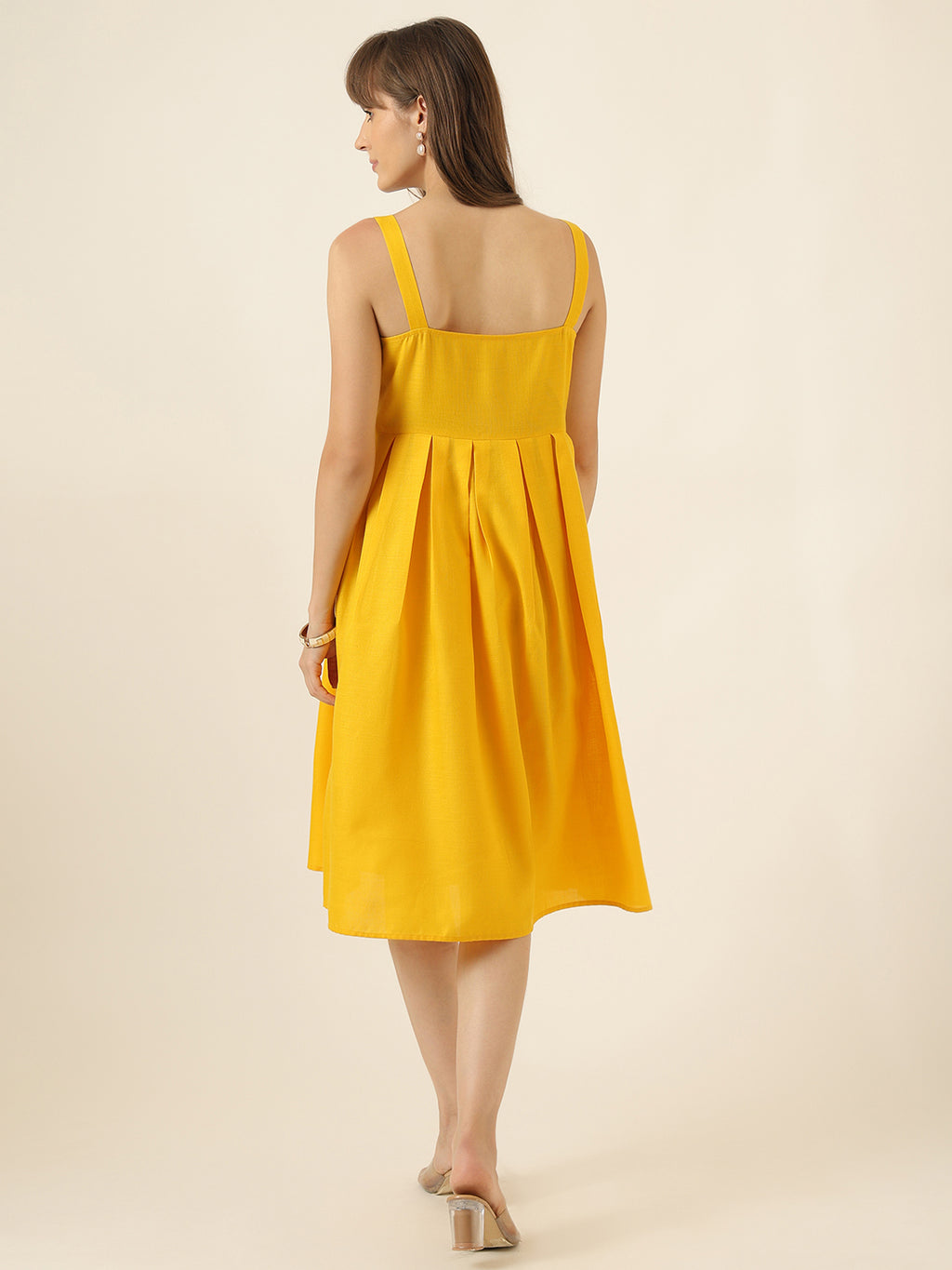 Everyday Breeze Dress - Yellow