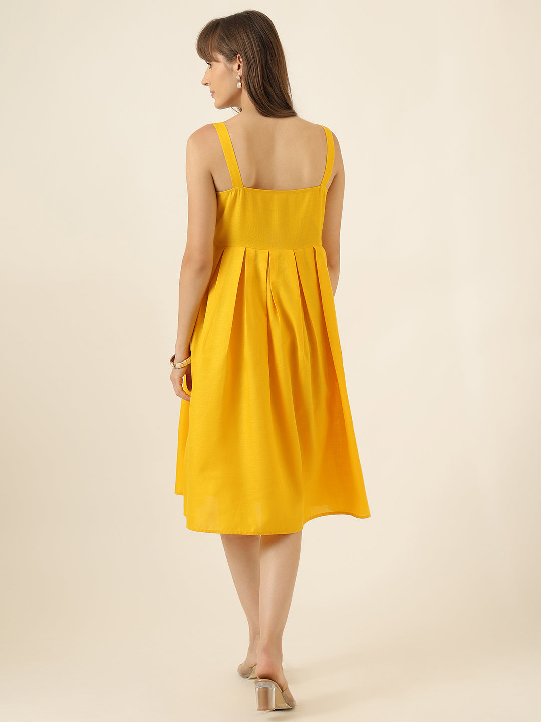 Everyday Breeze Dress - Yellow