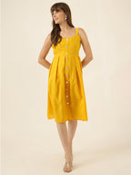 Everyday Breeze Dress - Yellow