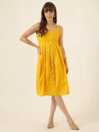 Everyday Breeze Dress - Yellow