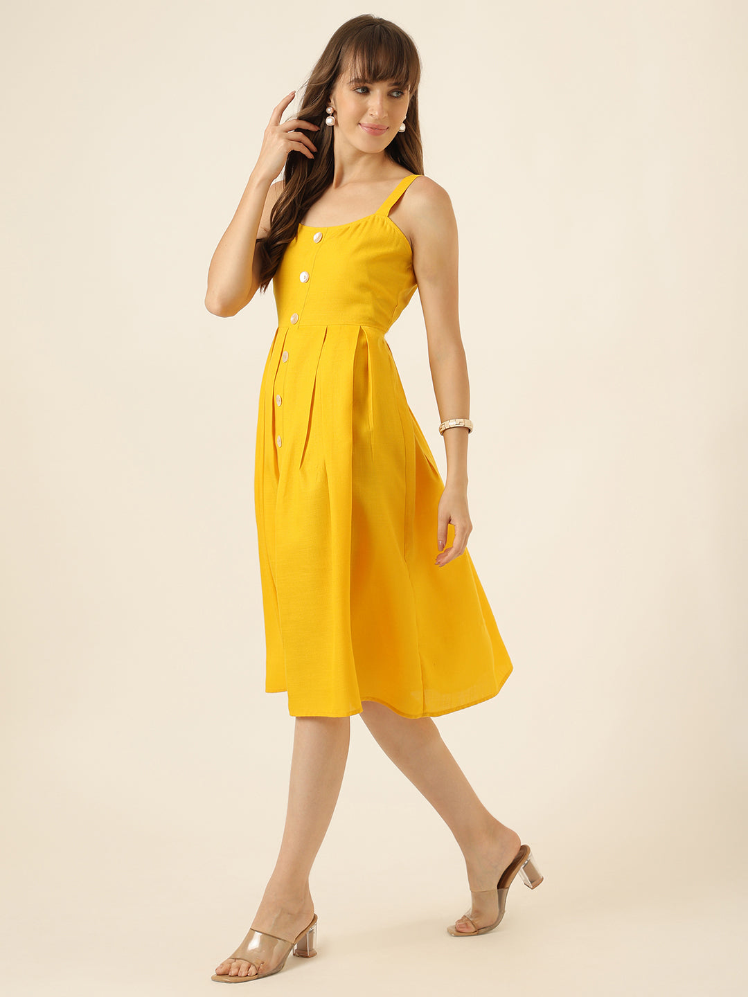 Everyday Breeze Dress - Yellow