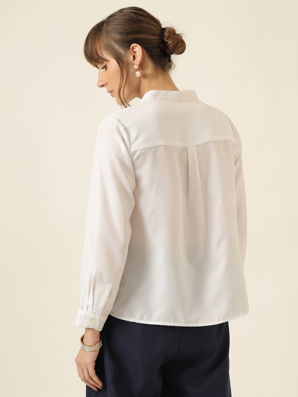 Cloud Ease Blouse - White