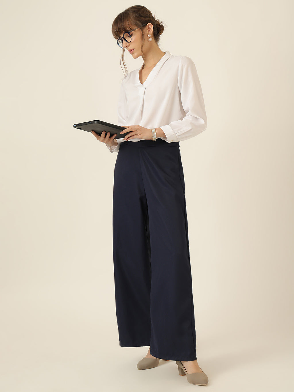 Cloud Ease Blouse - White