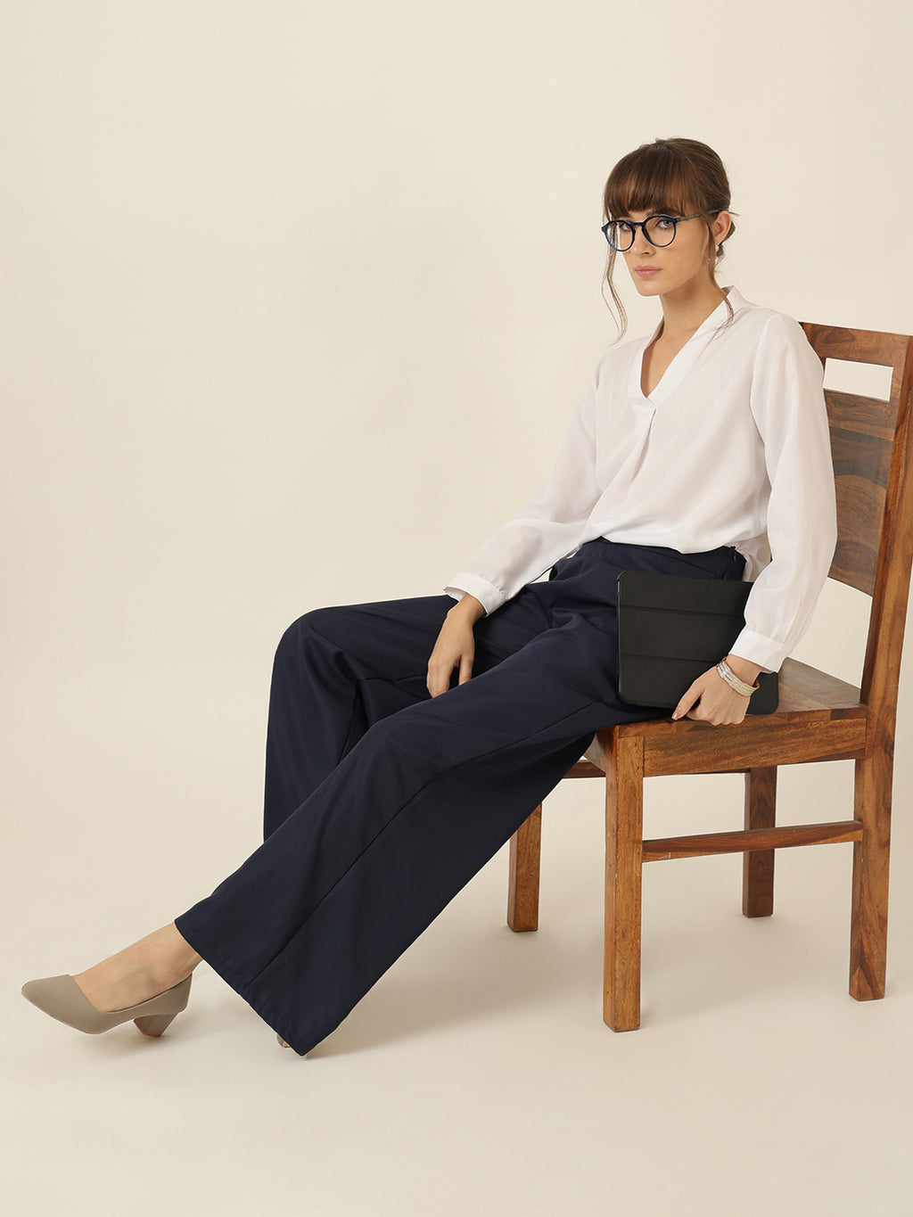 Cloud Ease Blouse - White