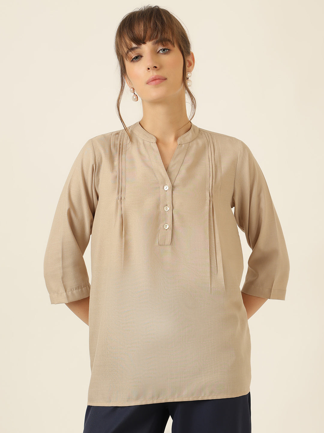 Whisper Tunic - Beige