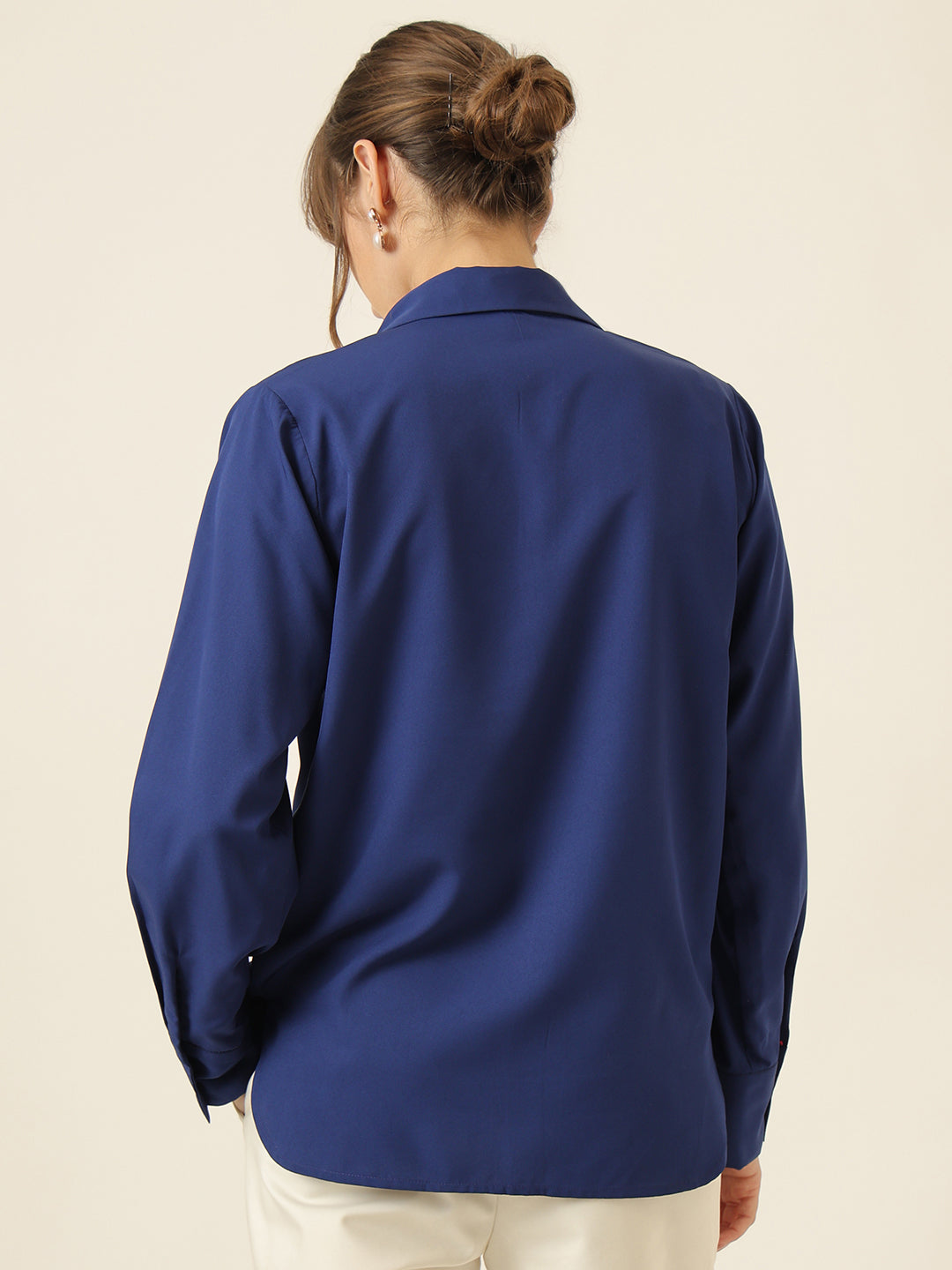 Modern Ease Shirt  - Blue