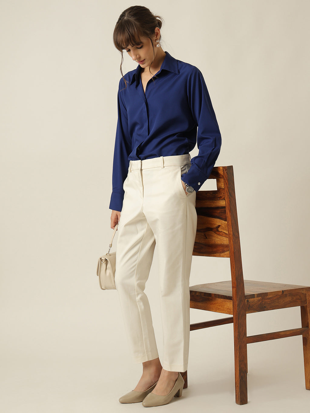 Modern Ease Shirt  - Blue