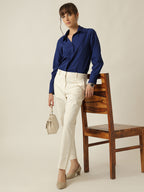 Modern Ease Shirt  - Blue