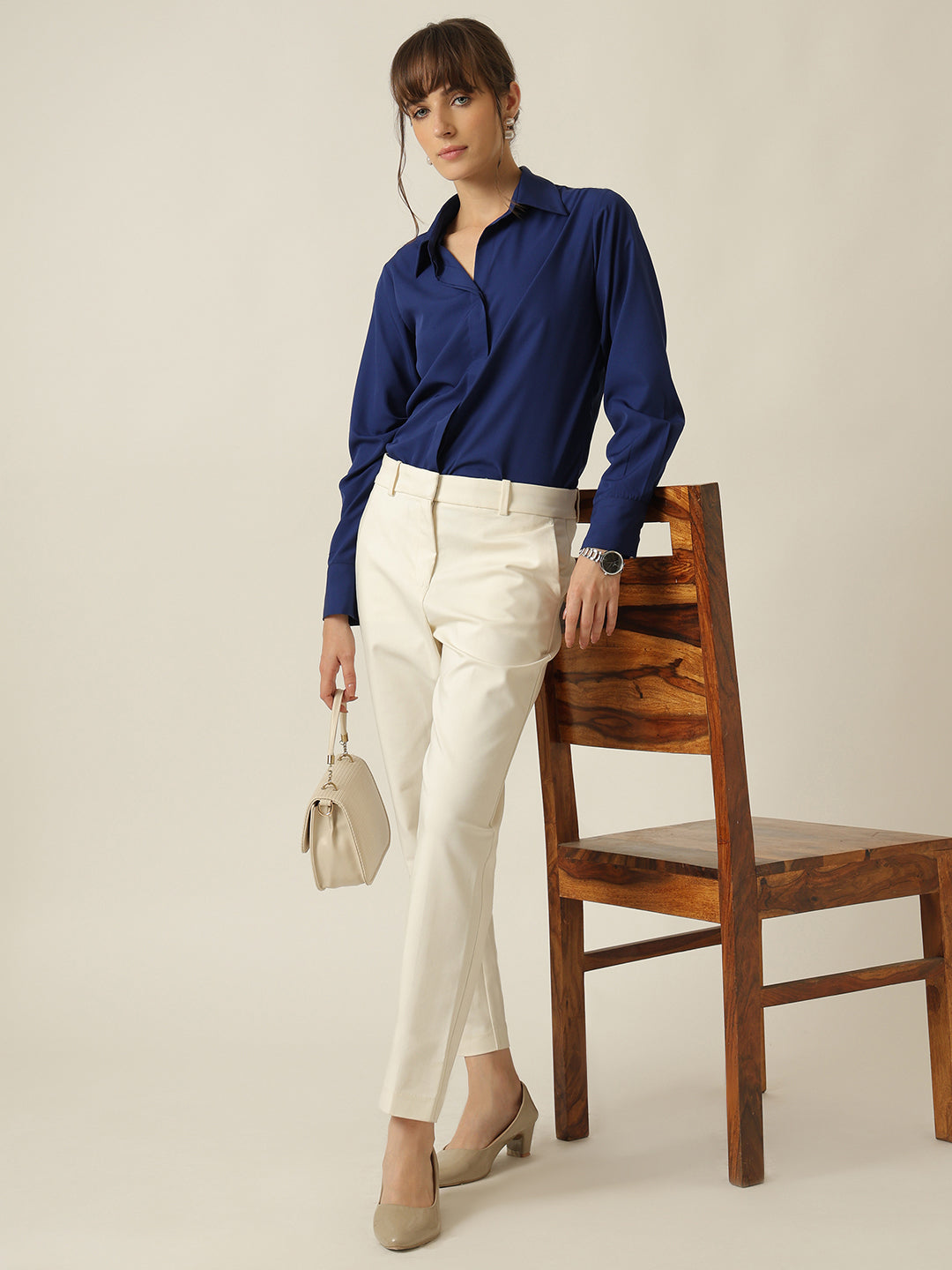 Modern Ease Shirt  - Blue