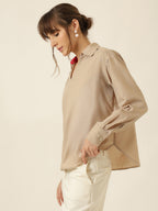 Rebel Muse Shirt - Beige