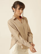 Rebel Muse Shirt - Beige